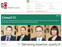 Tablet Screenshot of 30parkplace.co.uk